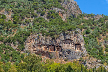 Lycian kings'  tombs