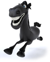 Fototapeta premium Fun horse