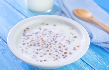 buckwheat with milk