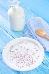 buckwheat with milk