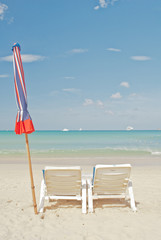 Beautiful beach at Patong beach , Phuket, Thailand