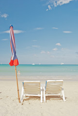 Beautiful beach at Patong beach , Phuket, Thailand