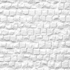 White stone wall texture background