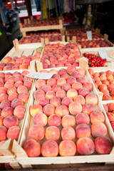 Fresh peaches