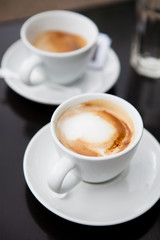 Two cups of coffee