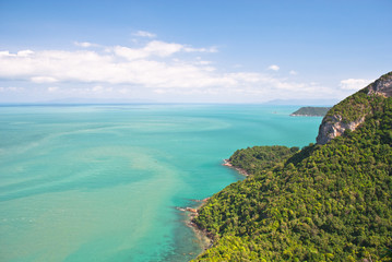 Angthong national marine park close to Koh Samui