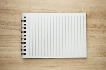 paper page notebook.
