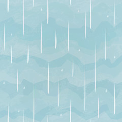 rain seamless pattern