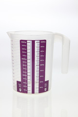 Leerer Messbecher