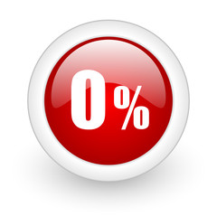 0 percent icon