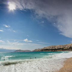 Beach at Baska