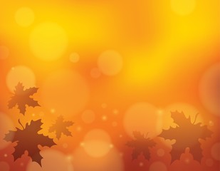 Autumn theme background 1
