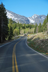 Bear lake road, Rocky Mountain National Park, CO, USA