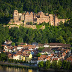 Heidelberger Schloss im Sommer