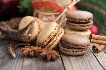Weihnachtszeit, Macarons