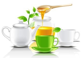 Утраннее чаепитие с медом