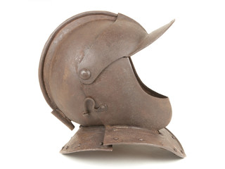 An Antique 17th Century English Close Helmet