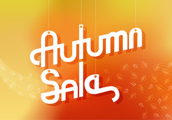 Autumn Sale Advertising Banner