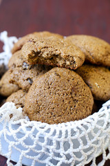 Ginger molasses cookies
