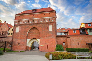 Gate to the old town of Torun, Poland © Patryk Kosmider