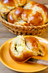 Honey whole wheat rolls