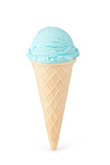 ice cream with cone