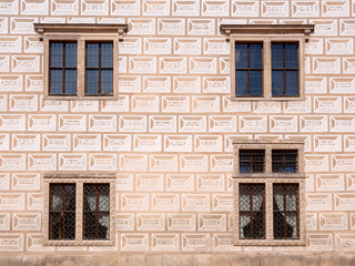 Litomysl chateau windows