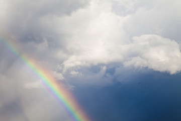 Rainbow in the sky