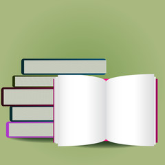 Books illustration