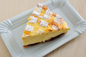 Topfentorte, Käsekuchen