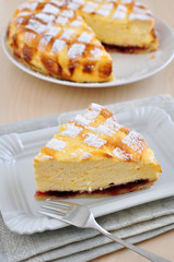 Topfentorte, Käsekuchen