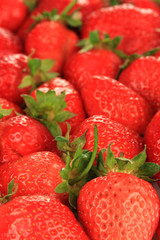 Fresh strawberry close up