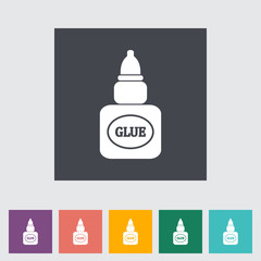 Glue flat icon