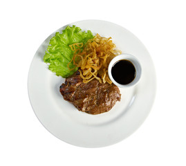 grilled t-bone steak