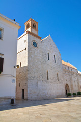 Fototapeta na wymiar Cathedral Basilica of Conversano. Puglia. Włochy.