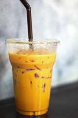 Iced coffee