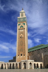Fototapeta premium Hassan II Mosque
