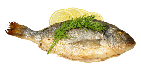 Oven Baked Sea Bream With Lemon