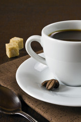 Morning espresso coffee
