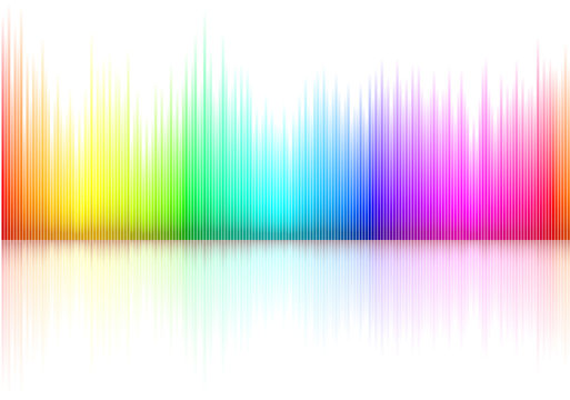 Rainbow abstract vector background