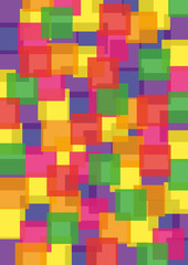 abstract background - mosaic of colored squares