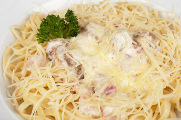 Pasta carbonara