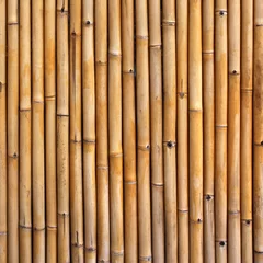 Papier Peint photo Lavable Indonésie Bamboo fence