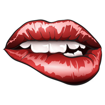 Vector lips