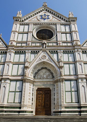 Fototapeta premium Basilica di Santa Croce. Florence, Italy
