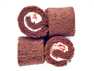 Chocolate swiss roll