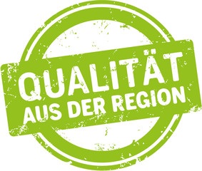 grünes Siegel Qualität aus der Region