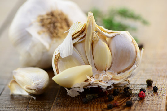 Knoblauch, Pfeffer