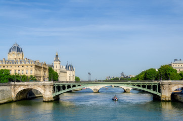 River Seine in Paris. France.