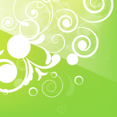 abstract vintage floral background